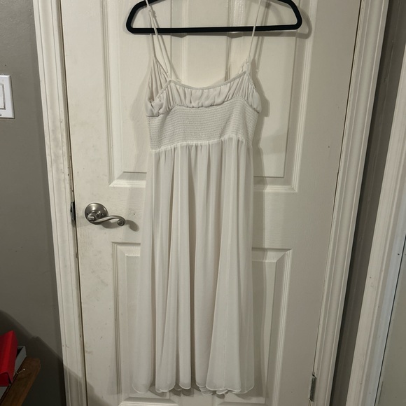 Aritzia Wilfred Genoa Chiffon Midi Dress - Picture 6 of 8